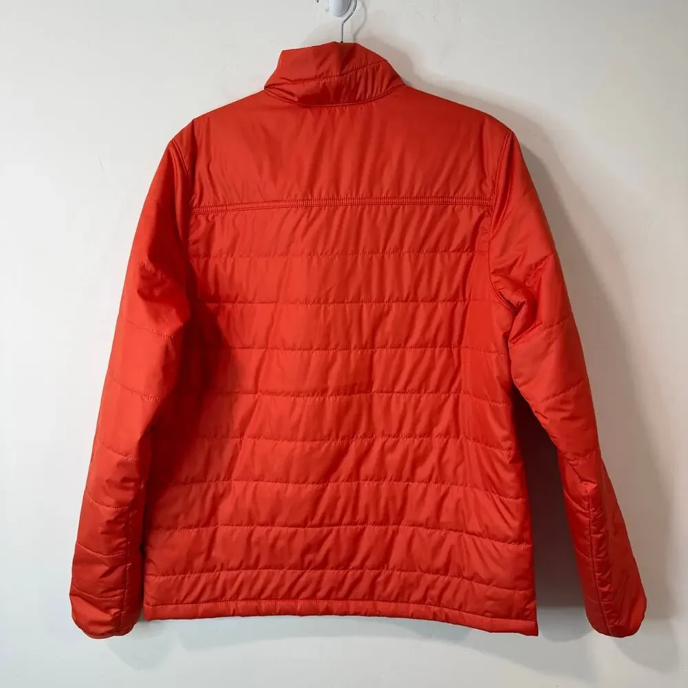 L.L.Bean‎ Men's Mountain Classic Puffer Jacket Orange M Reg Lightweight